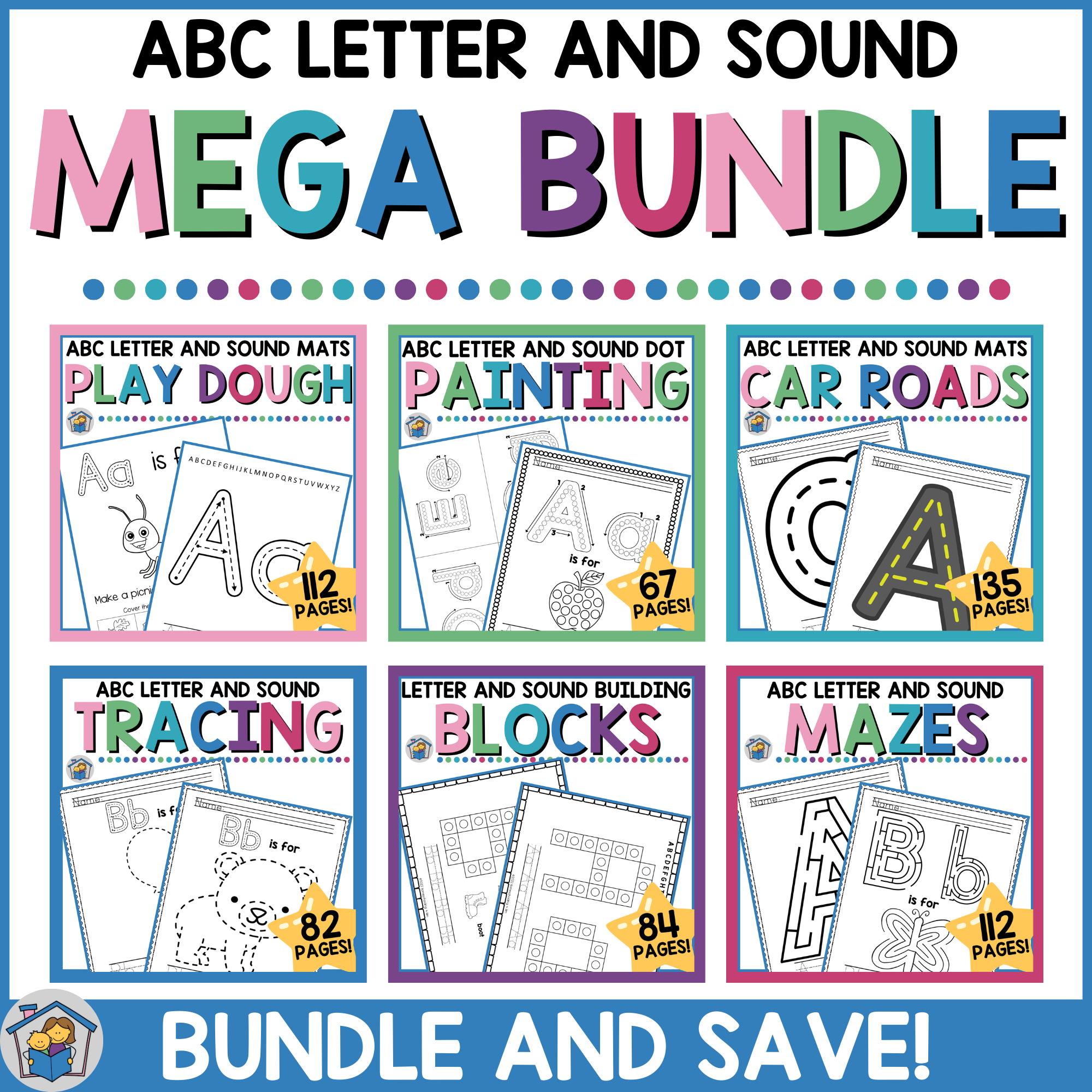 Alphabet Activities Mega Bundle | 6 Hands On Activities